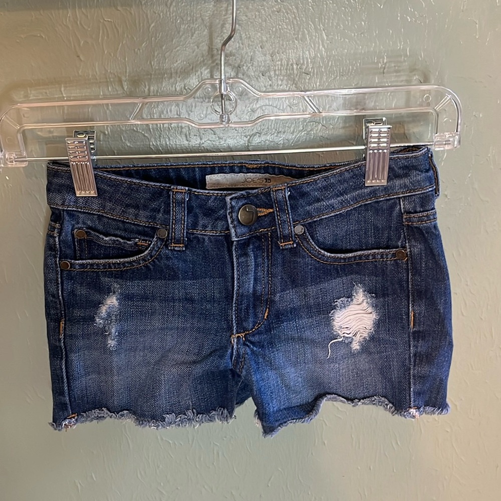 Joe’s girls jean shorts size 8